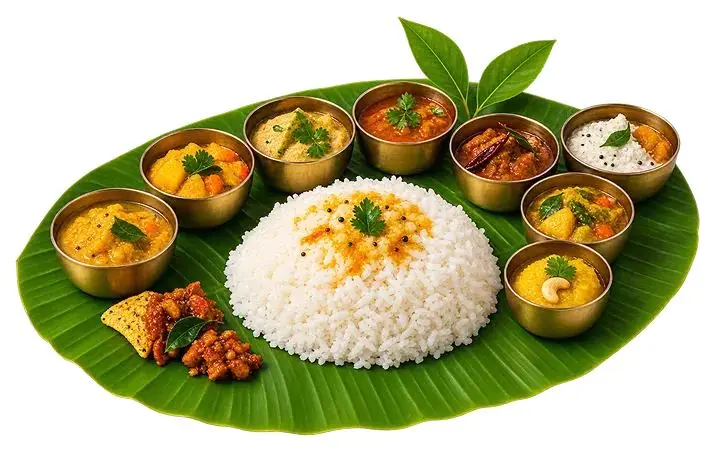 Onam sadya feast, Kerala