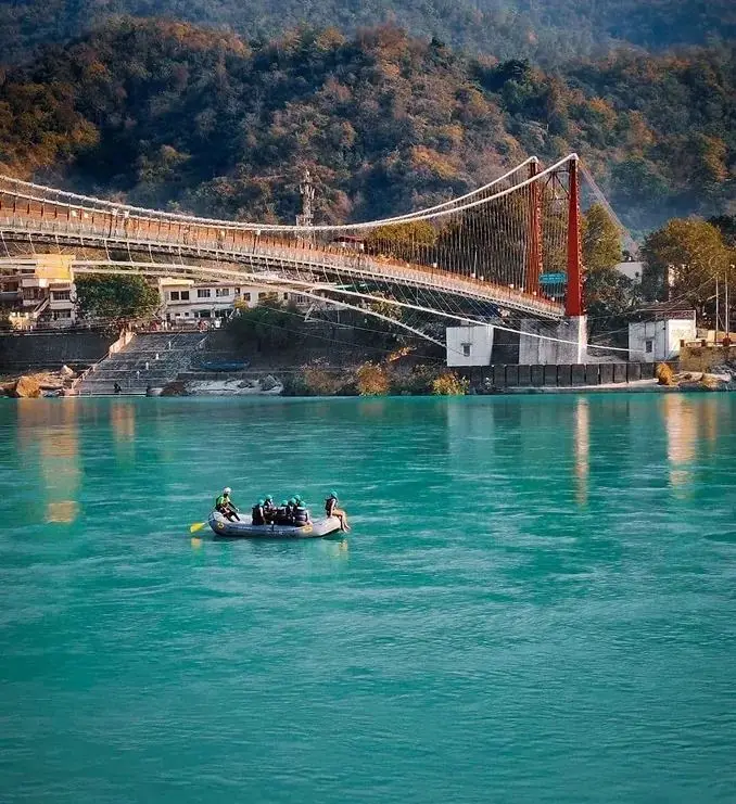 Laxman Jhula bridge, Rishikesh