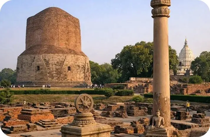 Sarnath stupa near Varanasi