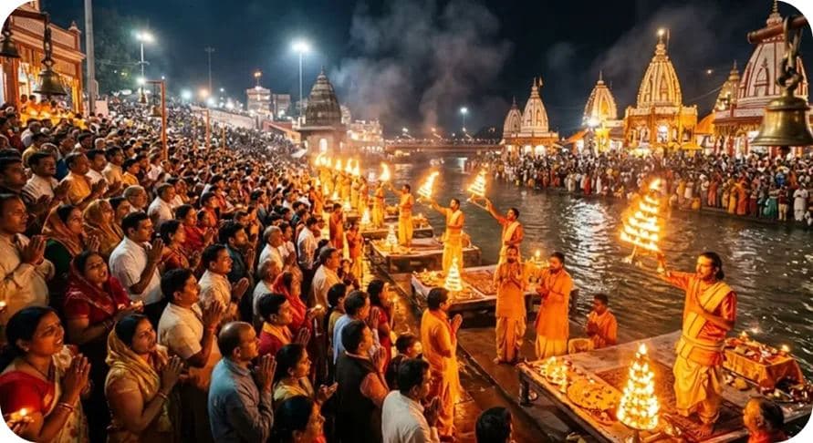 Varanasi Evening Ganga Aarti by Boat