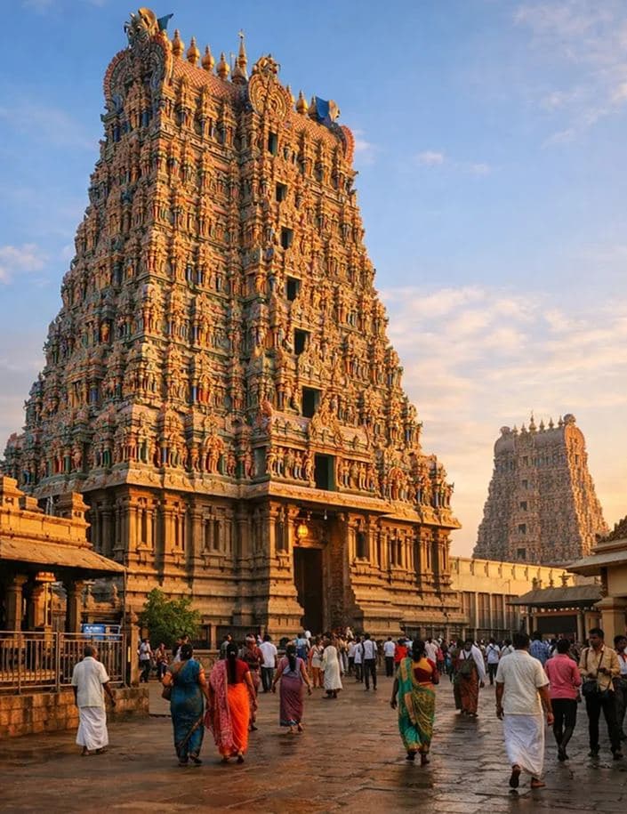 South India Temple Trail — Madurai to Kanyakumari