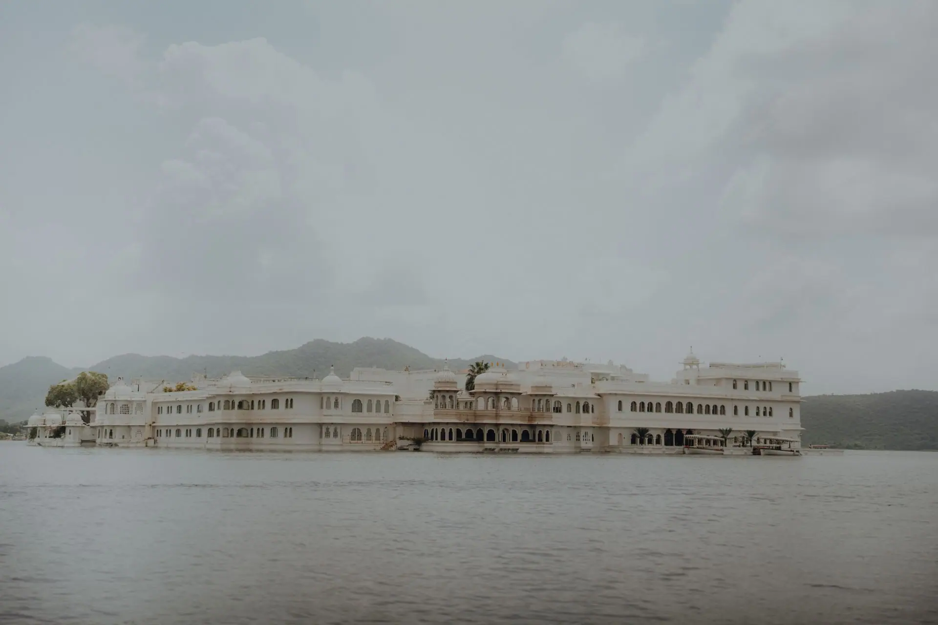 Elegant view of the historic Lake Palace in Udaipur, a stunning destination