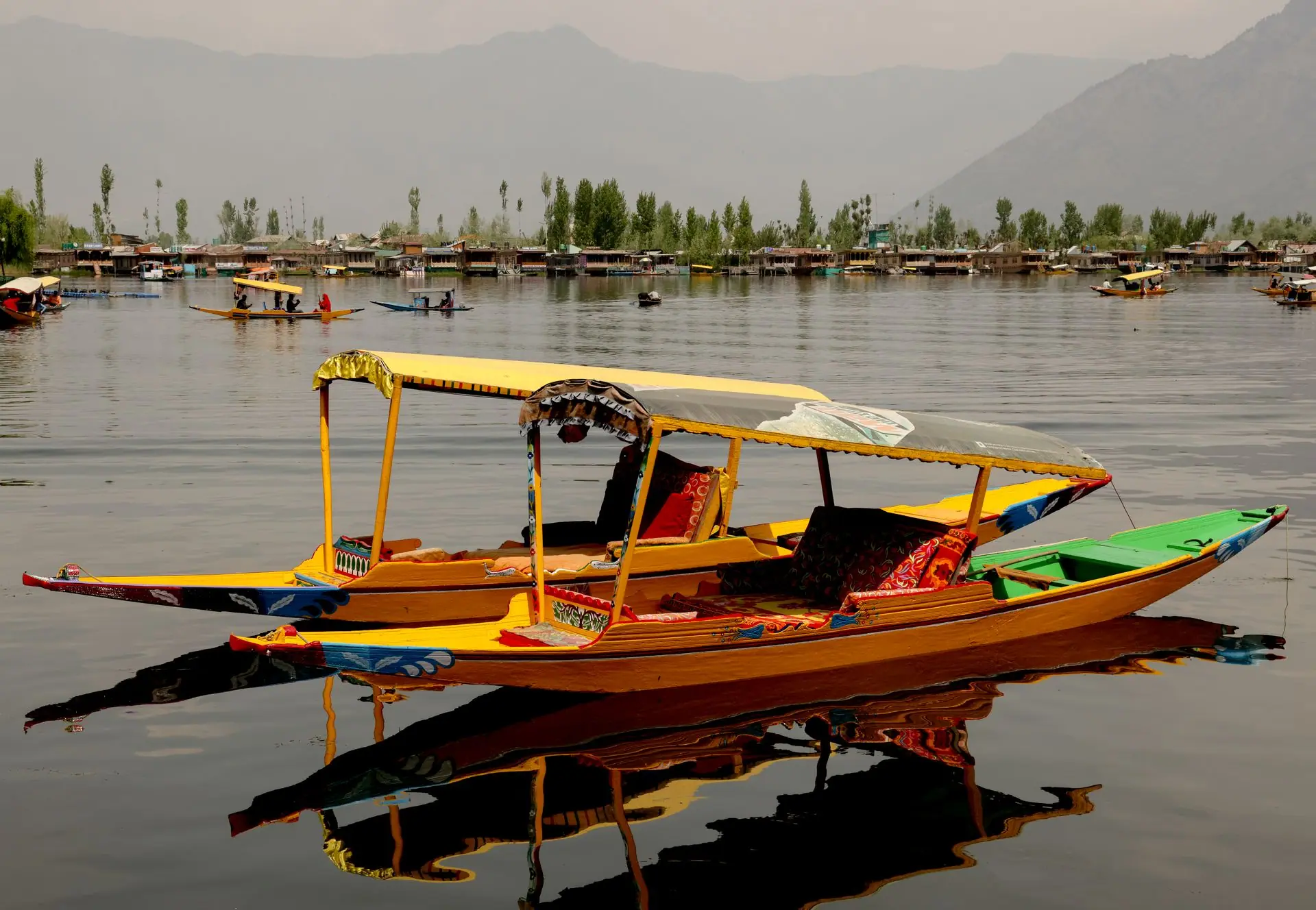 Srinagar Houseboat Stay with Dal Lake Shikara Ride