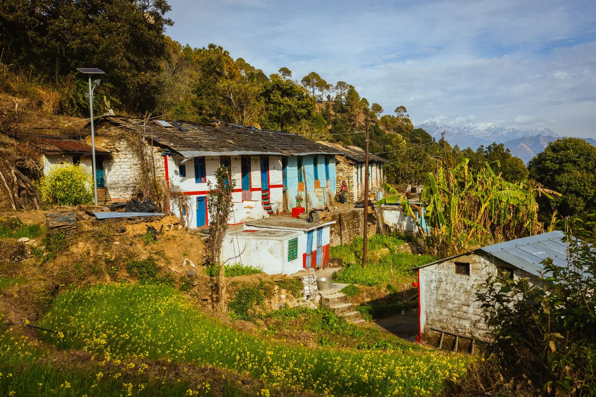 A night in a family homestay