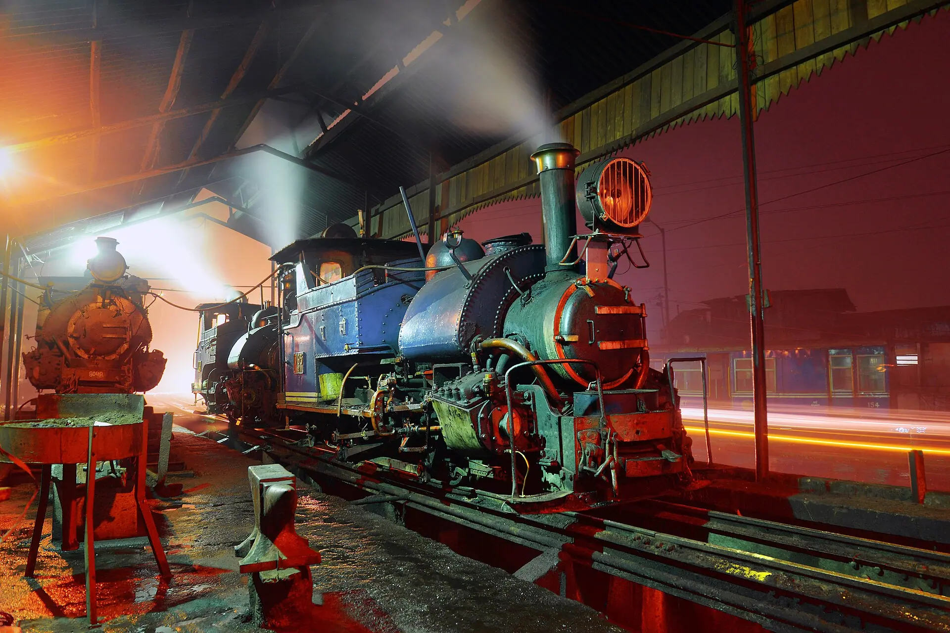 The iconic Steam locomotives of The Darjeeling Himalayan Railway