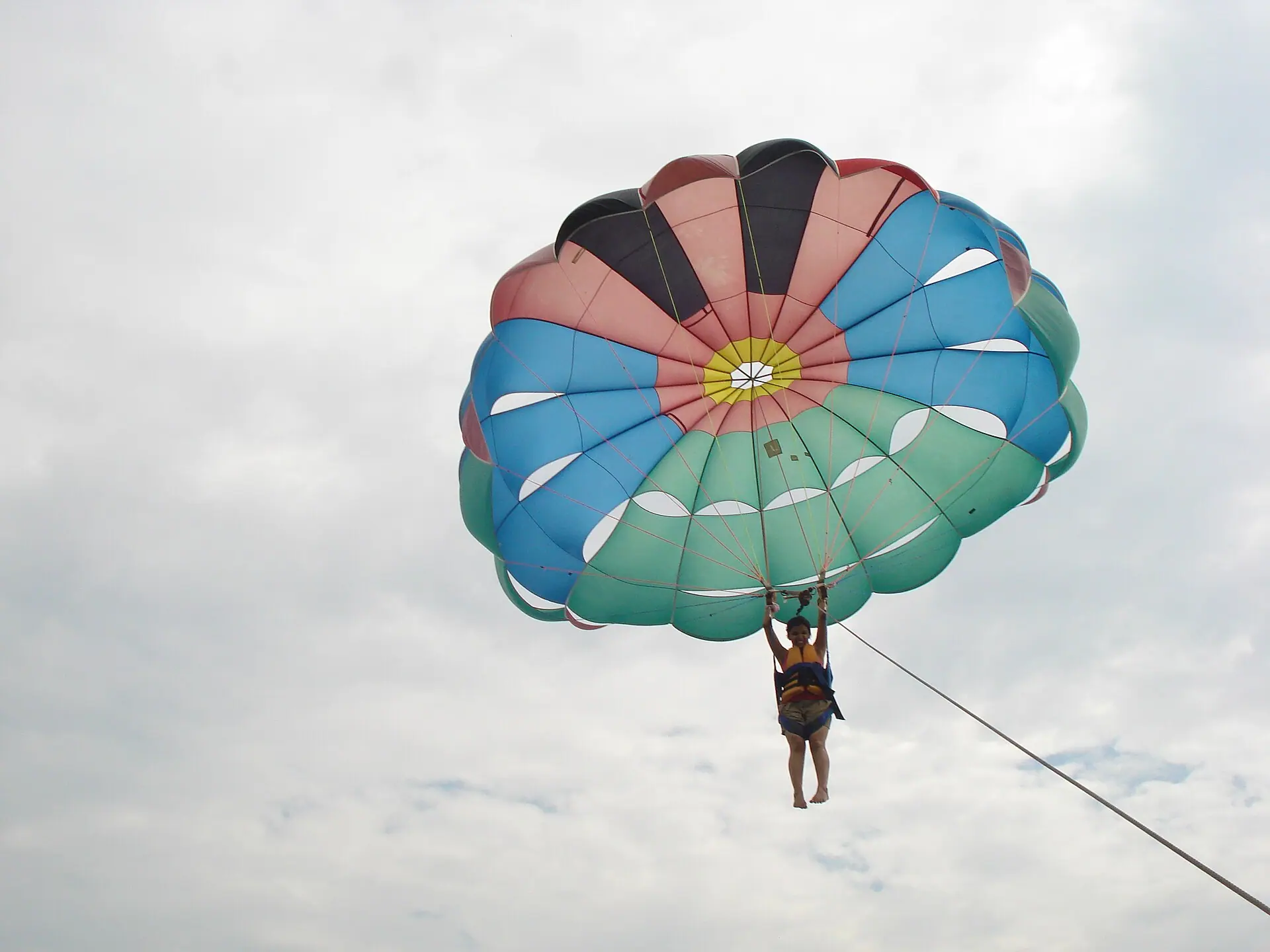 Flying goa sea