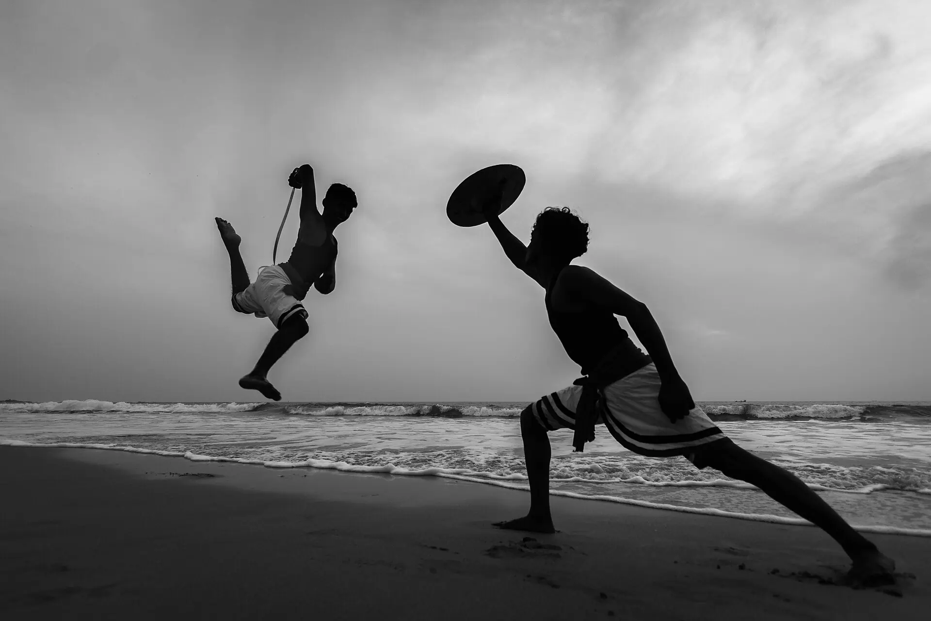 Kalaripayattu warriors