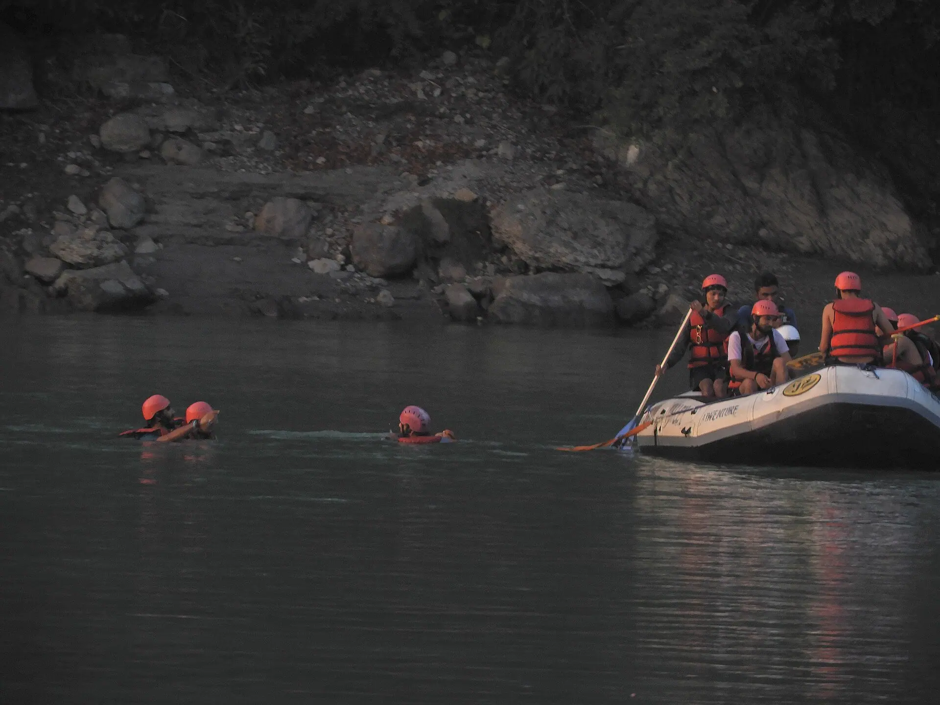 River Rafting in Ganga Near Ram Jhula Rishikesh 03