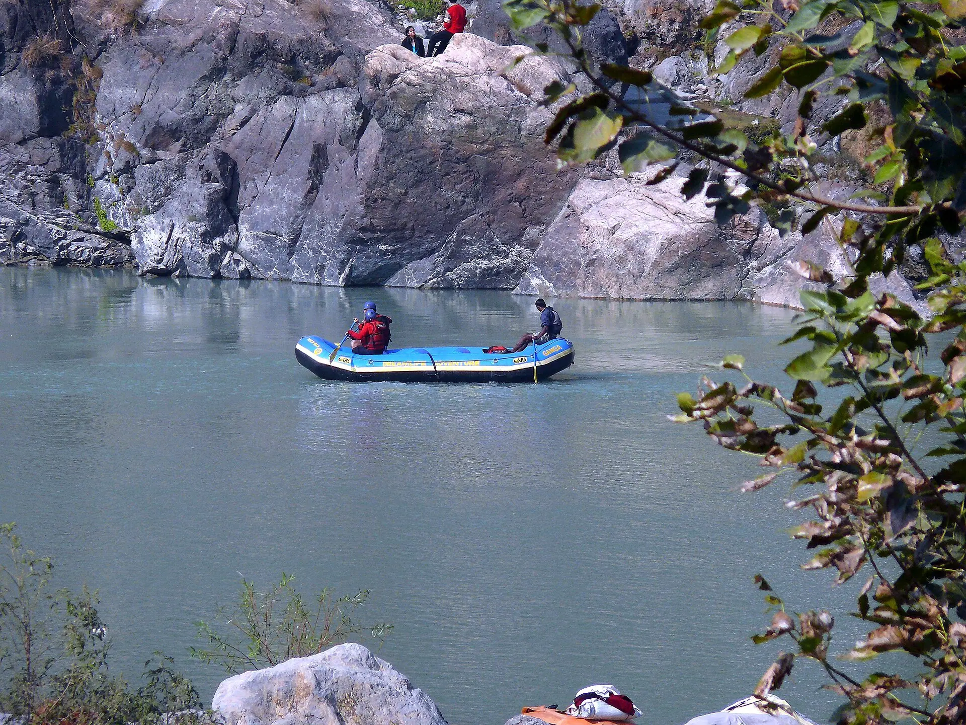 River rafting at Rishikesh Photographed By Sumita Roy