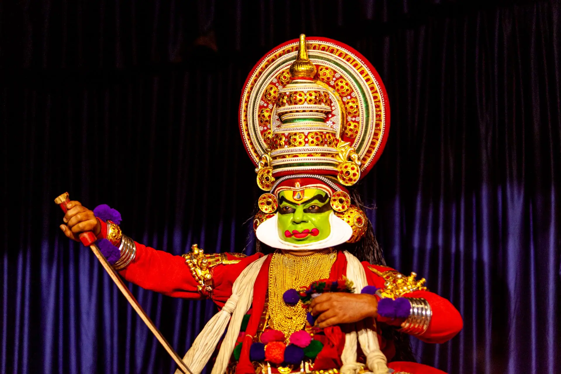 Kathakali Performance with Make-up Session, Kochi