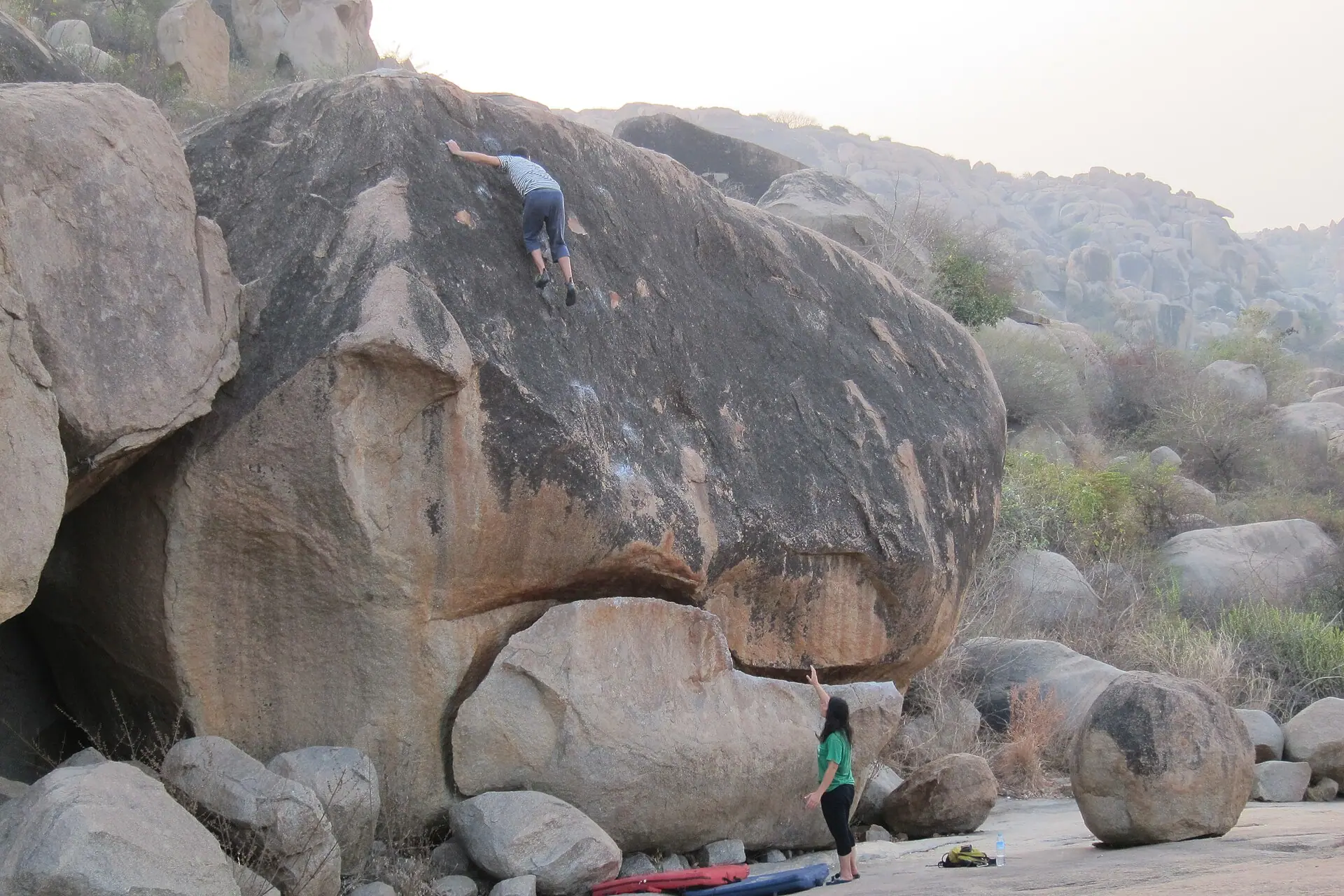 Hampi bouldering - 08