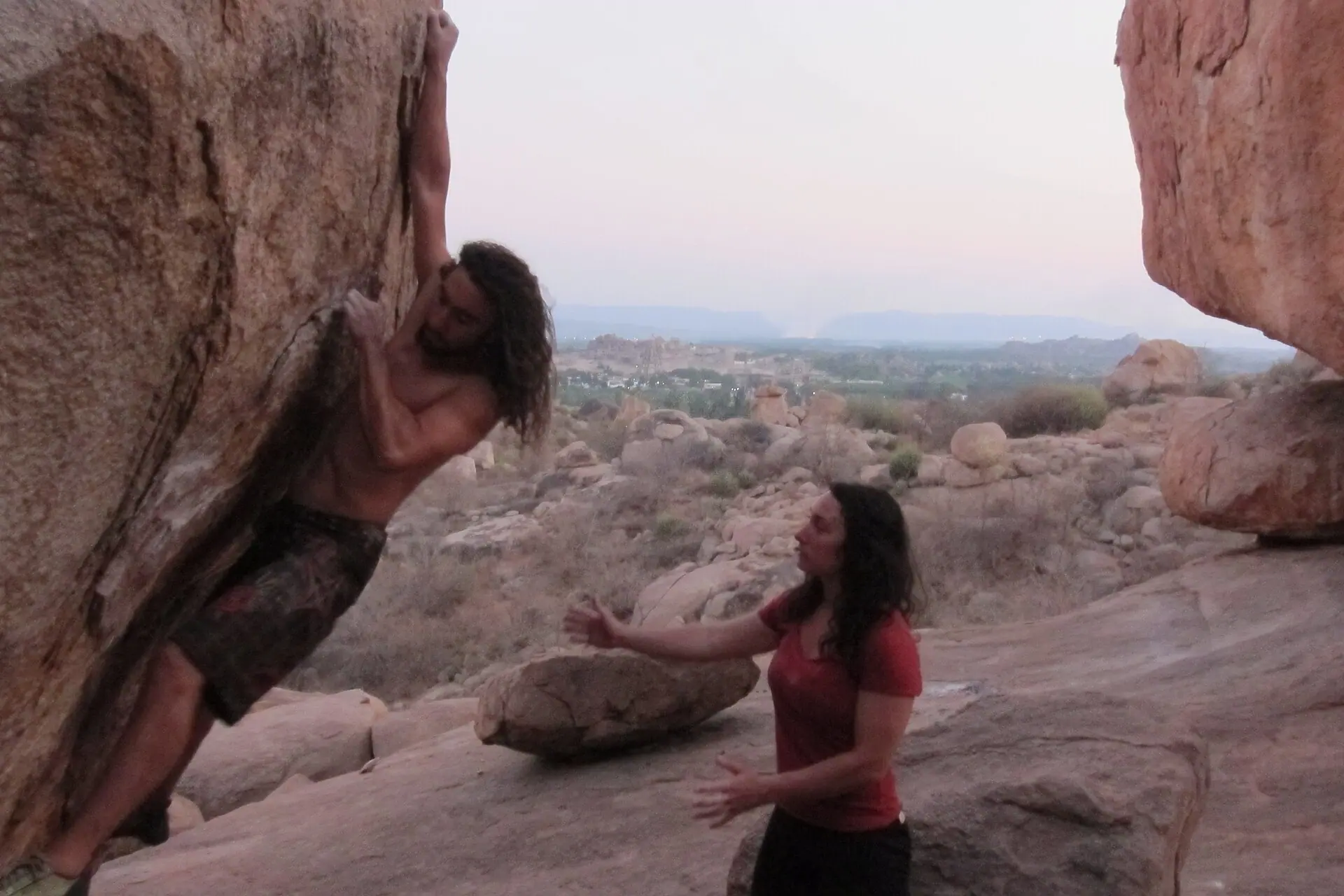 Hampi bouldering - 12