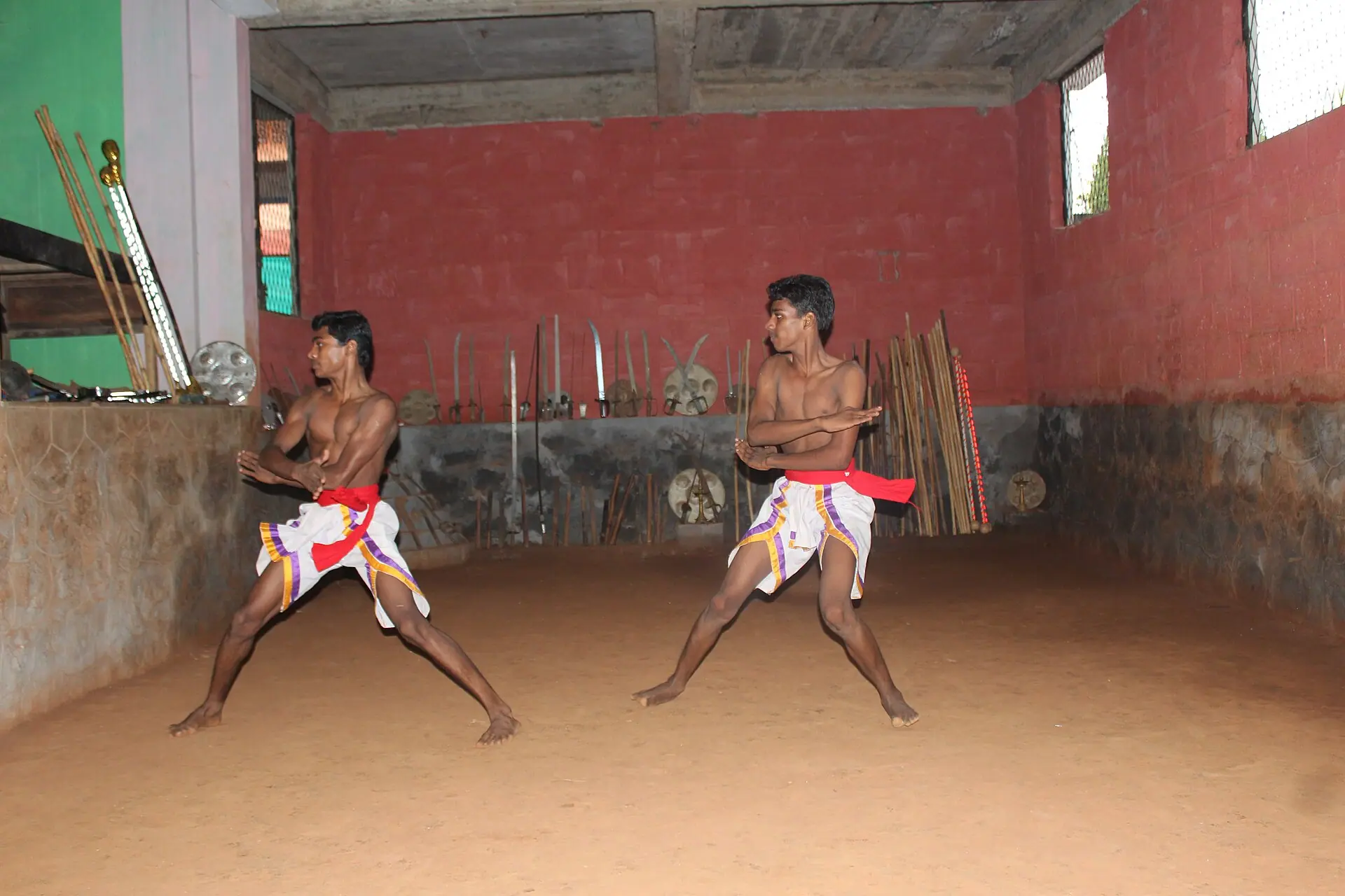 Kalaripayattu performance 1