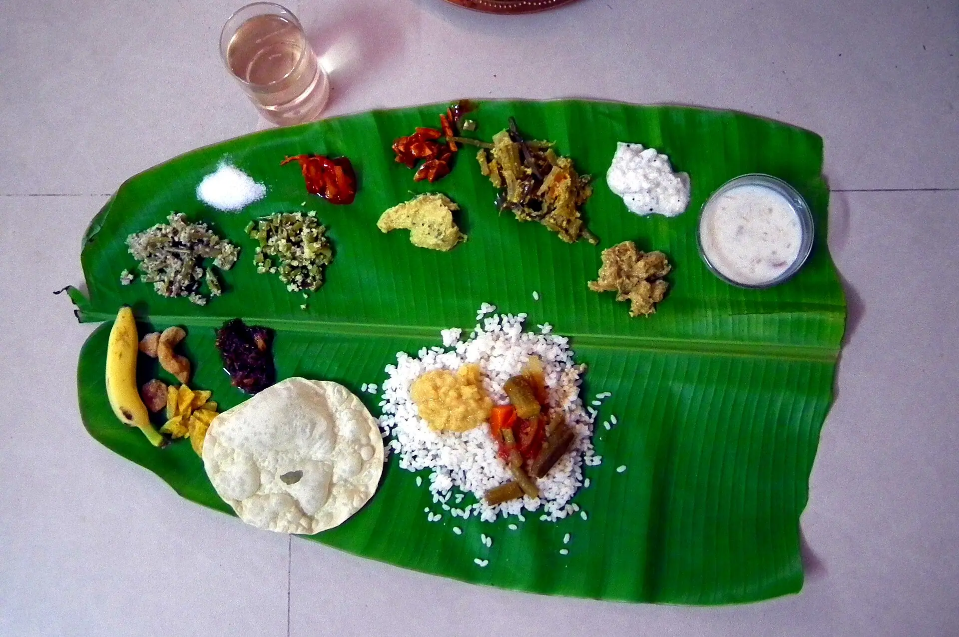Onam Sadya 2012