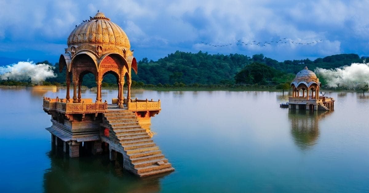 Gadisar Lake at Jaisalmer, Rajasthan