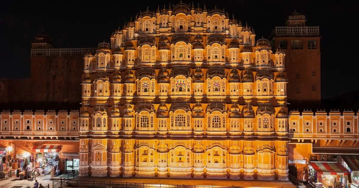 Rajasthan, Hawa Mahal
