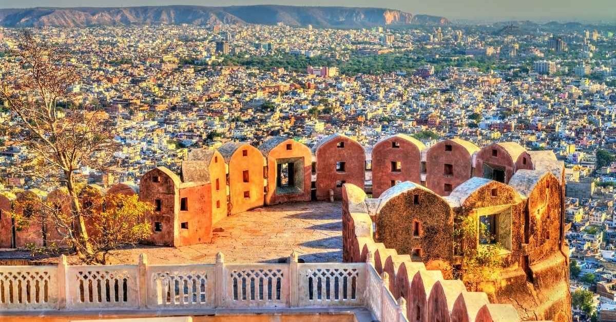 View of Jaipur from Nahargarh Fort