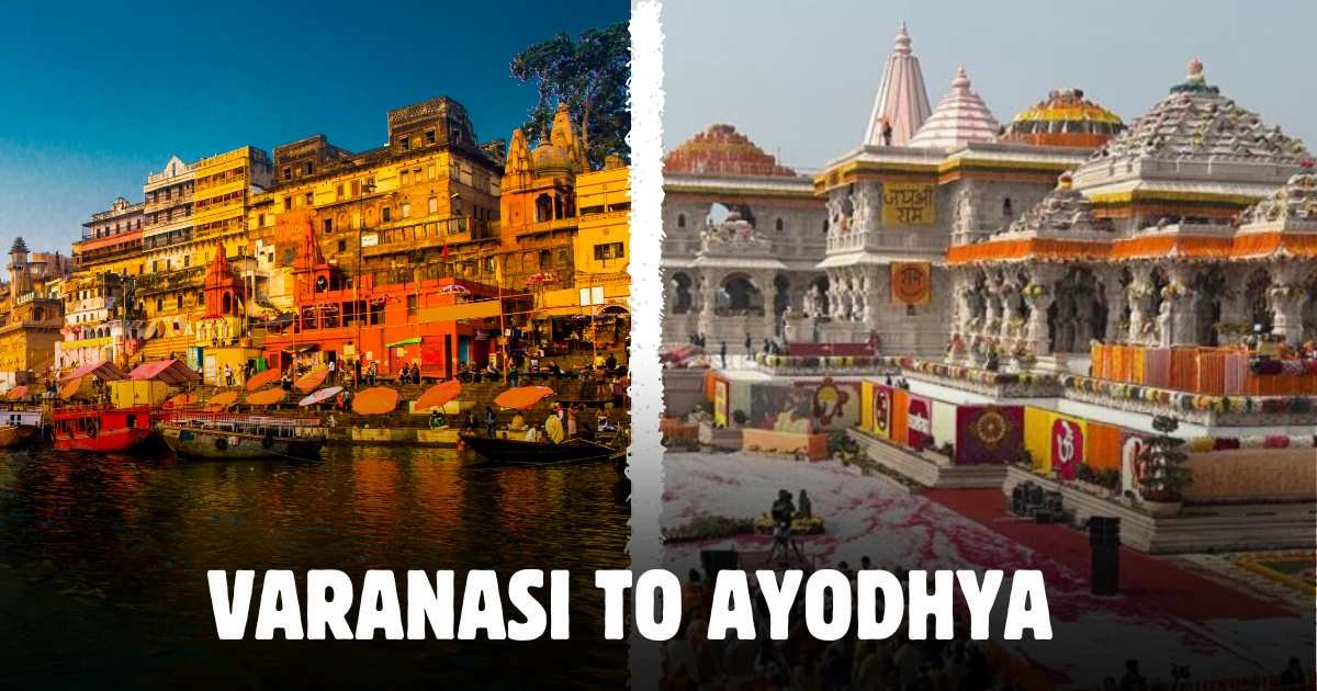 distance from Varanasi to Ayodhya