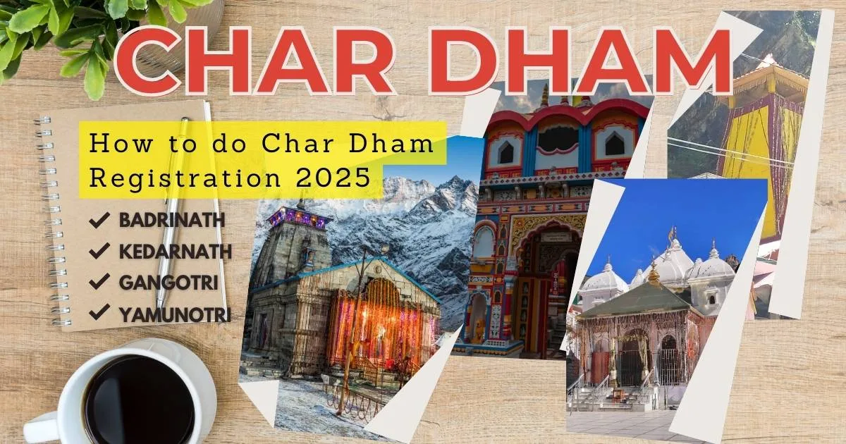 How to do Char Dham Registration 2025