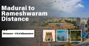 Madurai to Rameshwaram Distance