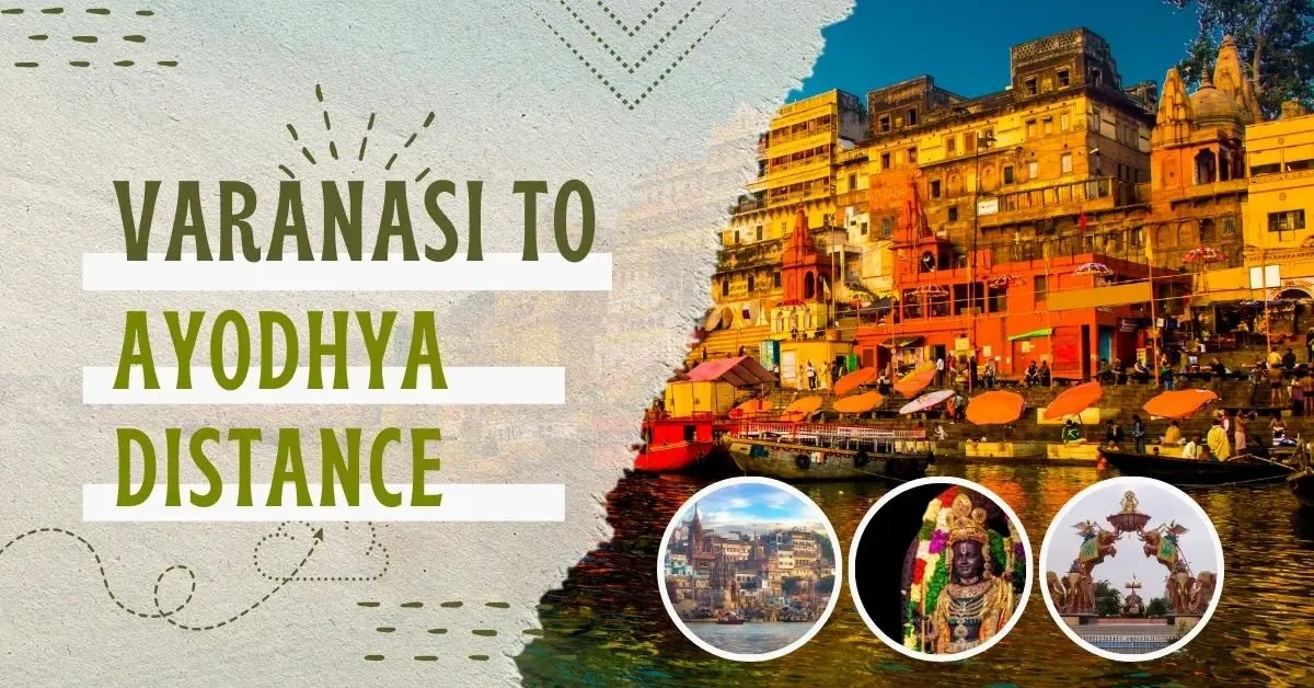 Varanasi to Ayodhya distance