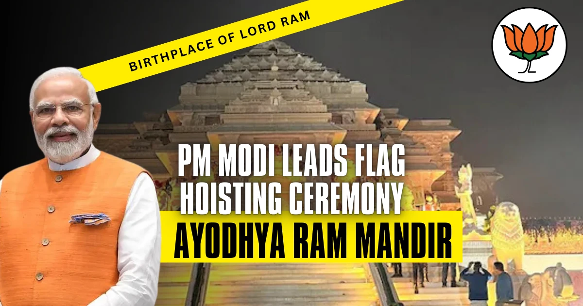 PM Modi Leads Flag Hoisting Ceremony