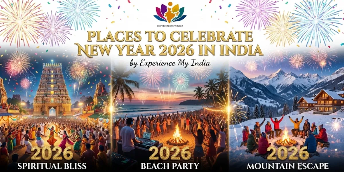 Top 10 Places to Celebrate New Year 2026 in India