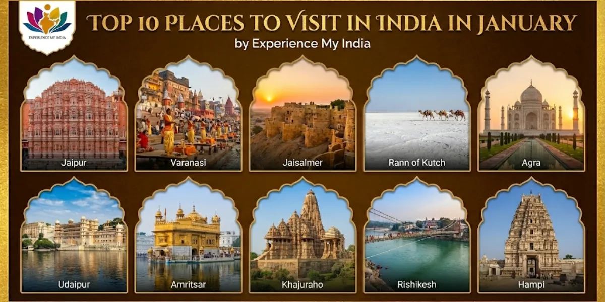 Top 10 Places to Visit in India in January